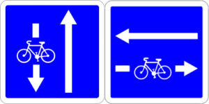 Double sens cyclable