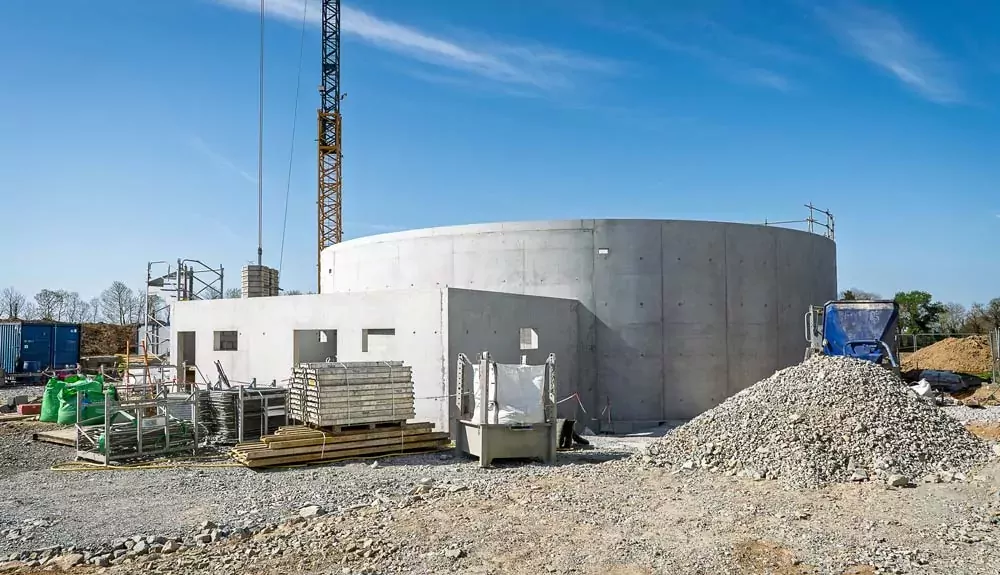 Réservoir d''eau potable de Pleuven
