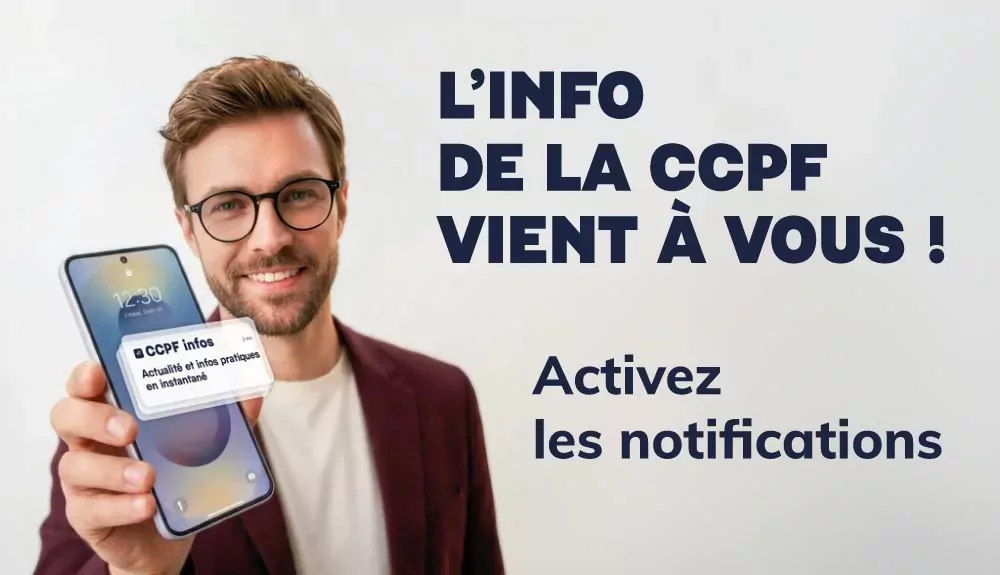 Notifications site CCPF