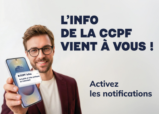 Notifications site CCPF